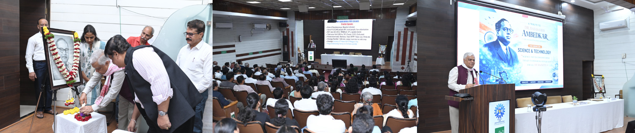 सीएसआईआर-नीरी  ने 14 अप्रैल 2026 को अंबेडकर जयंती के अवसर पर डॉ. भीमराव रामजी आंबेडकर की जयंती के उपलक्ष्य में कार्यक्रम आयोजित किया Image