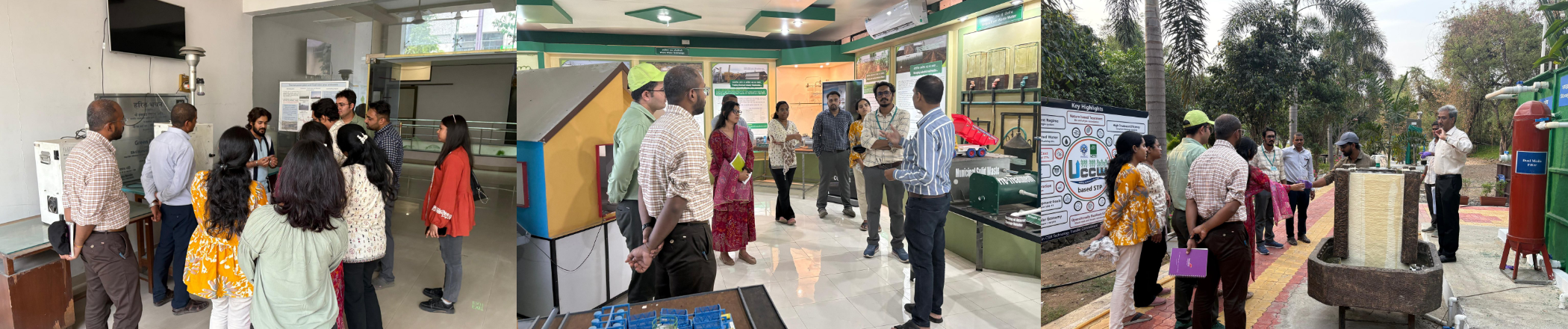 के.एम.एस.के. गवर्नमेंट मेडिकल कॉलेज एंड हॉस्पिटल, चंद्रपुर (महाराष्ट्र) के एम.डी. विद्यार्थियों ने पर्यावरणीय स्वास्थ्य एवं अपशिष्ट जल नवाचारों का अवलोकन करने हेतु सीएसआईआर-नीरी का दौरा किया। Image