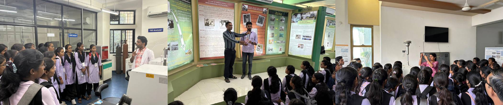 B.Sc. Students from Nutan Adarsh Arts, Commerce and Smt. M. H. Wegad Science College, Umred, Visited CSIR-NEERI for Research Exposure Image