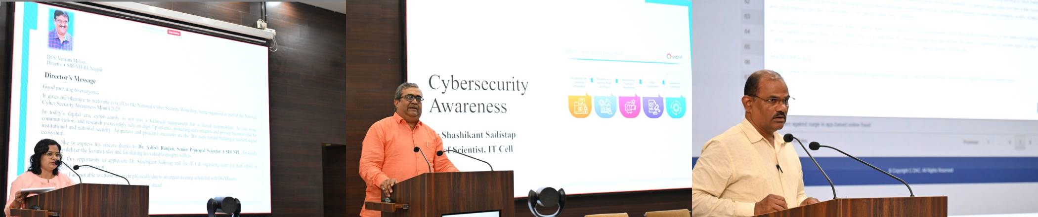 CSIR-NEERI Organizes Cyber Security Workshop as part of National Cyber Security Awareness Month 2025 Image