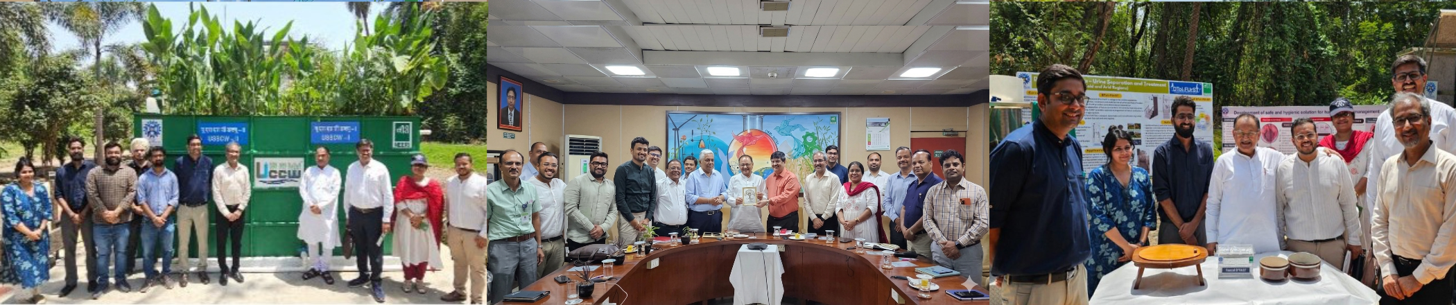 सीएसआईआर-नीरीने “लैब टू लैंड यात्रा” के अंतर्गत पूर्व सांसद, राजनांदगांव, छत्तीसगढ़ एवं महासचिव, ऑल इंडिया एक्स-एमपी एसोसिएशन, नई दिल्ली श्री प्रदीप गांधी के नेतृत्व में आए प्रतिनिधिमंडल के समक्ष स्वदेशी जल, अपशिष्ट जल एवं स्वच्छता प्रौद्योगिकियों का प्रद Image