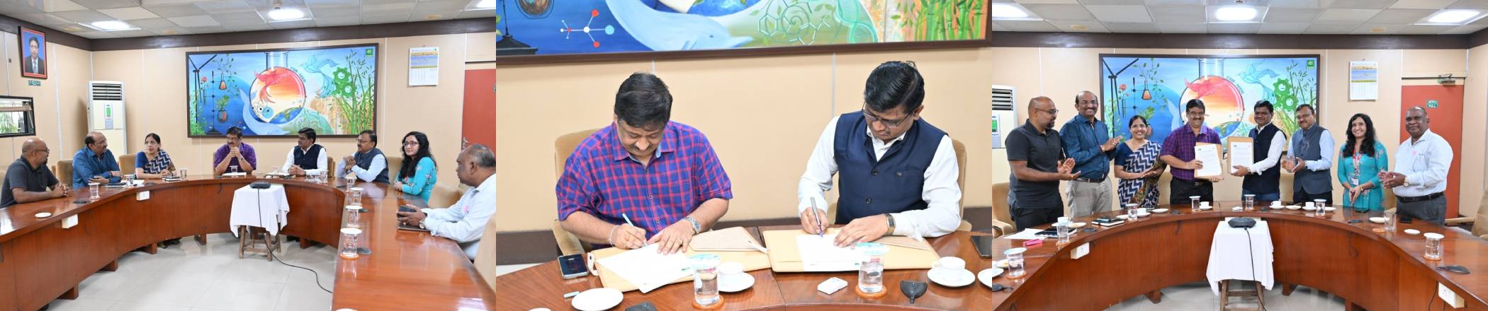 CSIR-NEERI, Nagpur and the State Institute of Health and Family Welfare, Nagpur, signed a Memorandum of Understanding (MoU) on 4th September 2025 Image