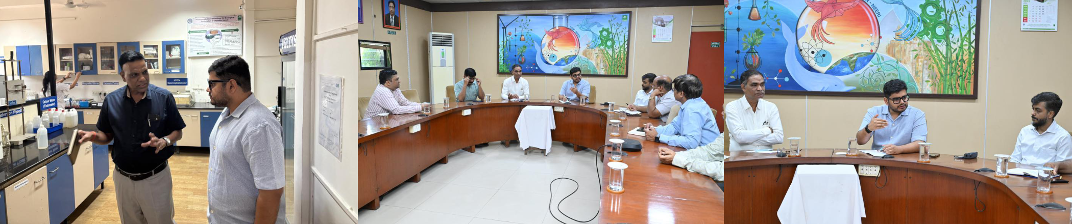 श्री रोहित सुमन आर. आर. पाटिल, माननीय विधायक, तासगांव–कवठेमहांकाल निर्वाचन क्षेत्र, जिला सांगली, ने CSIR-NEERI का दौरा किया तथा महाराष्ट्र में सतत विकास हेतु विज्ञान एवं प्रौद्योगिकी (S&T) आधारित समाधान की संभावनाओं का अवलोकन किया Image