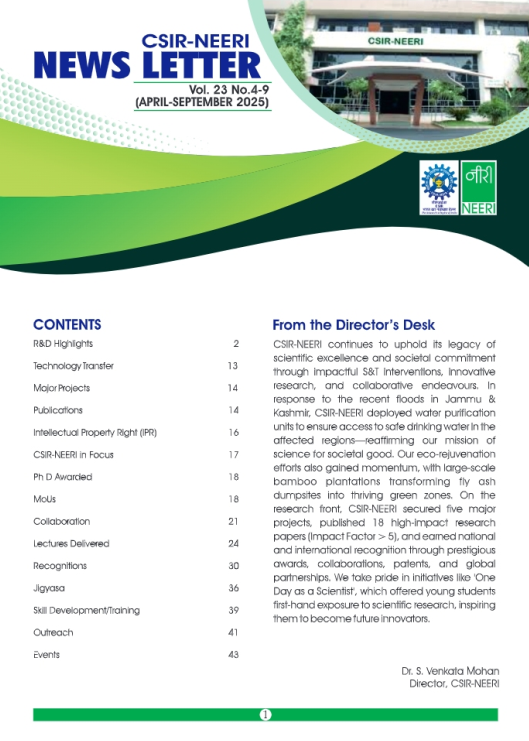 Newsletter Vol. 23 No. 1-3