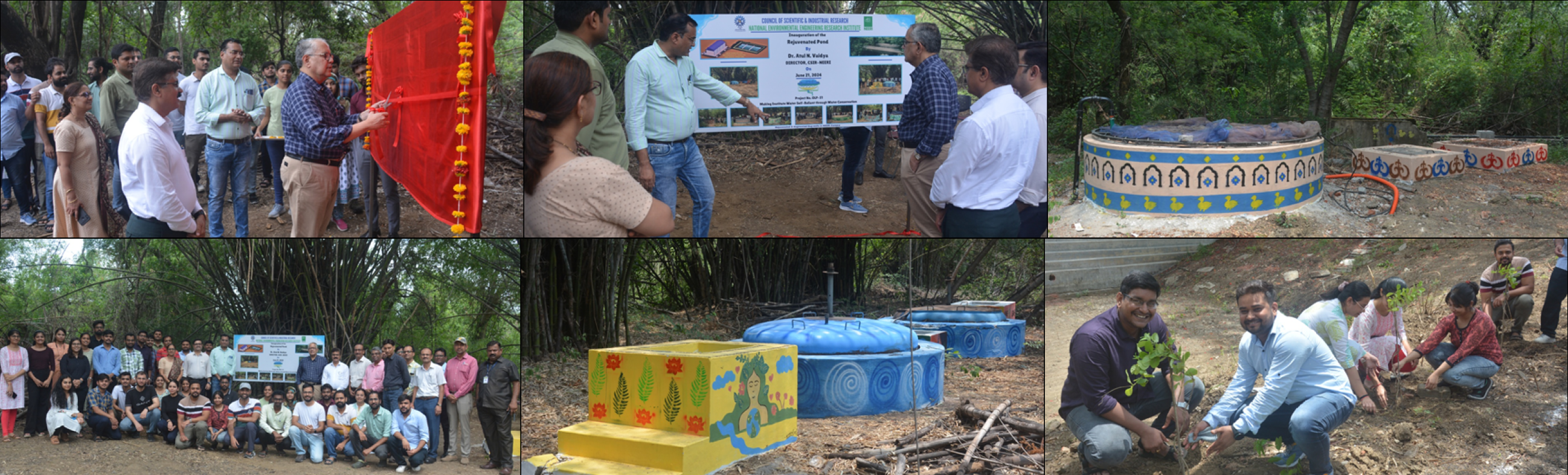 Inauguration of Rejuvenated Water Structures in NEERI Campus Image