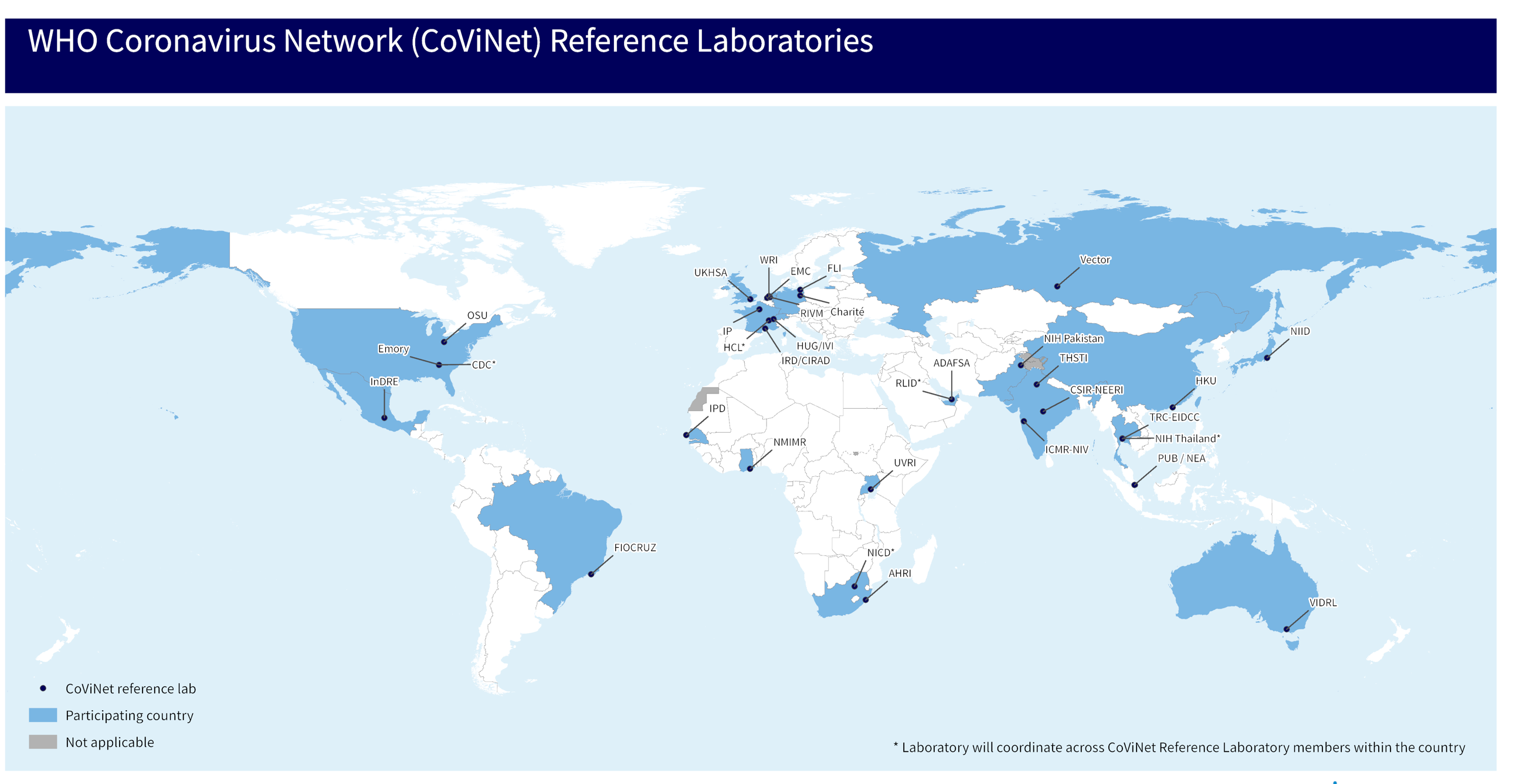 Global Corona Virus Network (CoViNet) Image